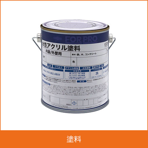 塗料（内装/外装用）の買取り