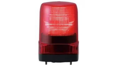 パトライト　フラッシュ表示灯　LFH-12S-R　レッド