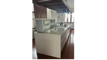 パナソニック/Panasonic　アイランドキッチン+バックキャビネット一式