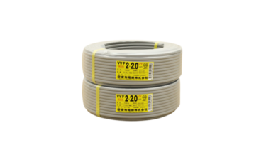 VVFケーブル カワイ電線 1.6-3c 3×1.6mm LFV 条長:100m│デンケンカン VVFケーブル3×1.61.6-3cカワイ電線No.A139