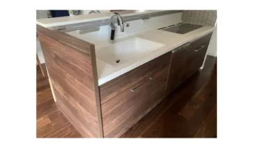 パナソニック システムキッチン ペニンシュラ型 対面カウンター式