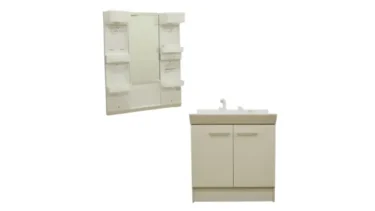 LIXIL 洗面化粧台 設置取り外し品 MD7X3-751YFJU V1N1-755SY 幅75cm