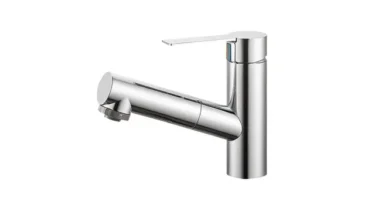 SANEI 洗面用 シングルスプレー混合栓 引き出し式ホース シャワー切替 K37531JV-13