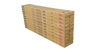 EIDAI フローリング 計32.1㎡相当 チーク柄 HBMX-1150P/S